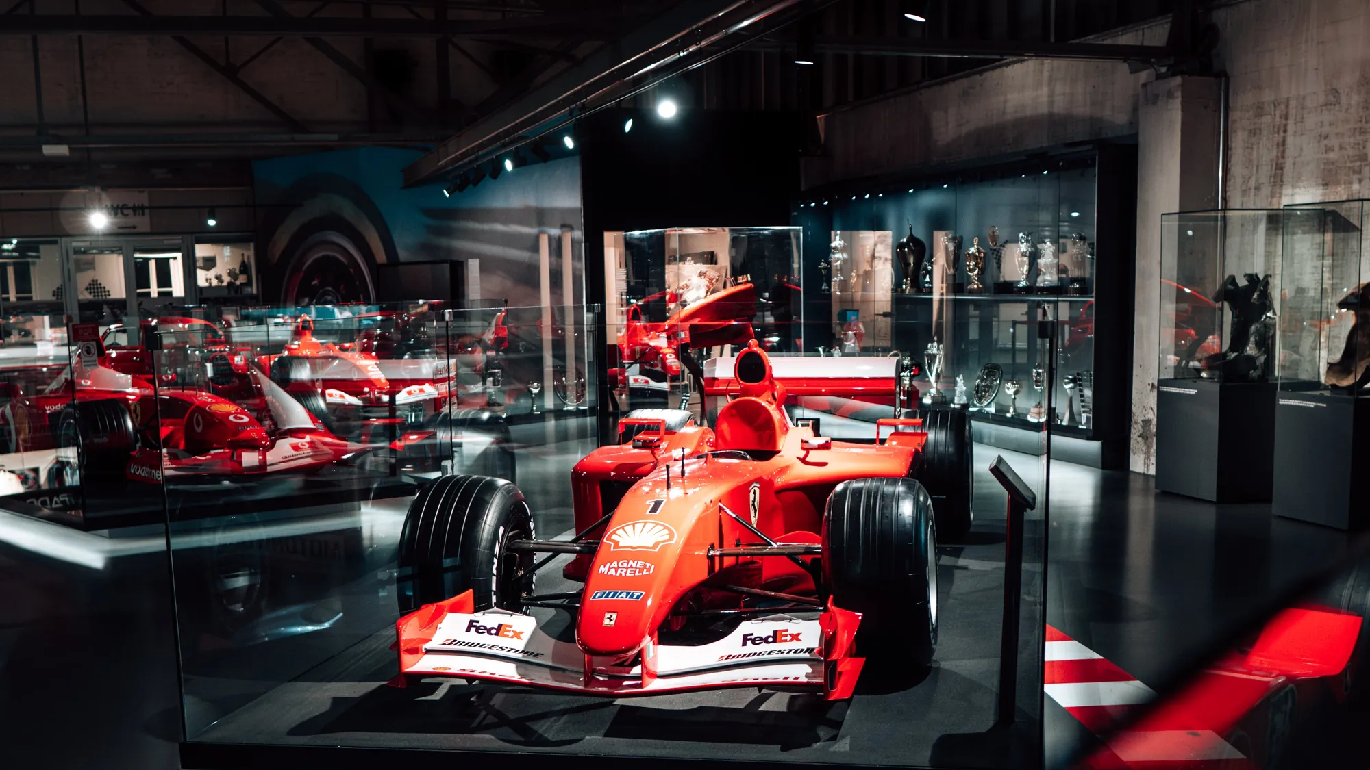 Schumachers Ferrari F1-bil